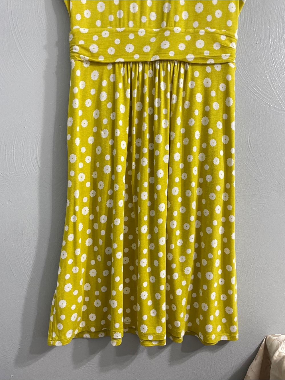 Boden Lola Daisy Print Wrap Jersey Dress - Picture 10 of 12